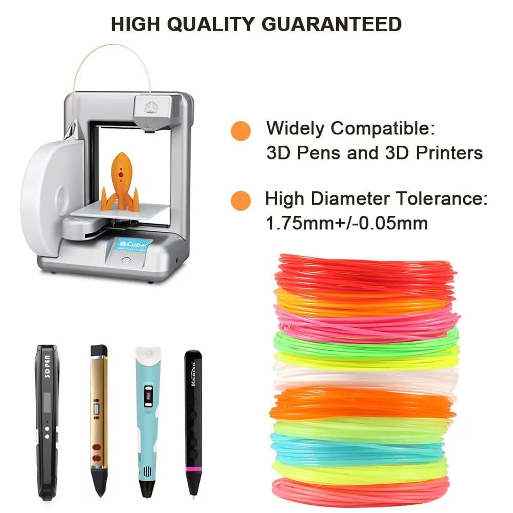Drawing 3D stereoscopic pens accessories Ricariche Modeling 3D printing material PLA/ABS/PCL 1.7.75 mm