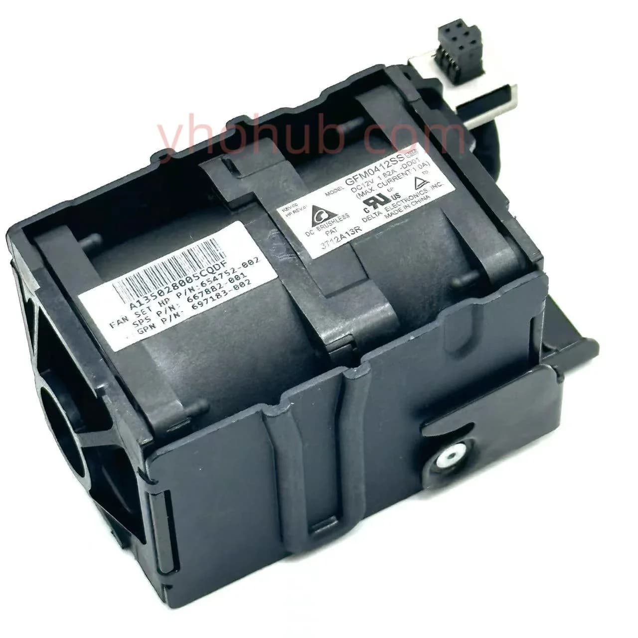 Ventola Delta Electronics GFM0412SS 9L1D DL360P DL360E G8 654752 -001 667882 -001 697183 -001 CC 12 V 1,82 A