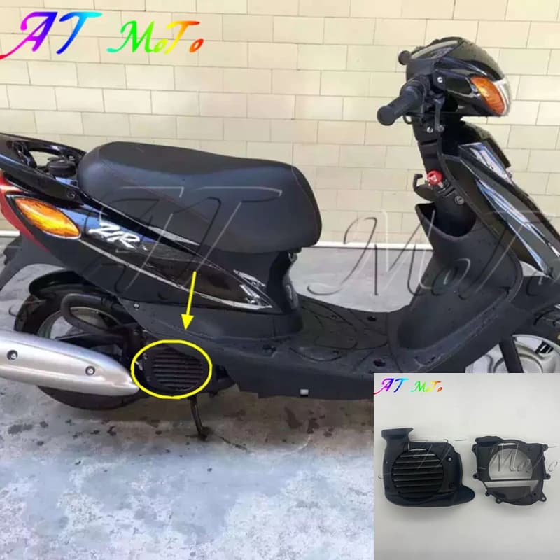 Adatto per Yamaha JOG ZR50 VINO50 SA26 SA36J SA39J coperchio di protezione del serbatoio dell'acqua per moto e coperchio di dissipazione del calore del motore 10