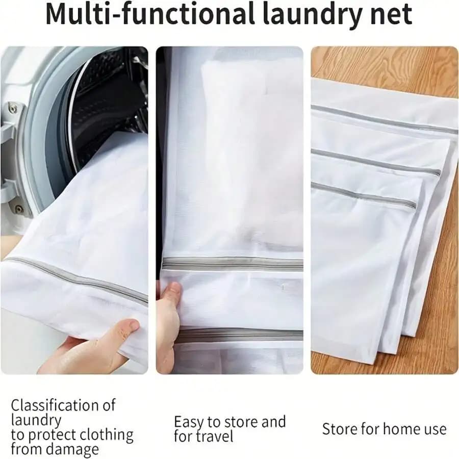 1pc Mesh Laundry Bag, Anti-Deformation Underwear Care Washing Bag, Delicate Mesh Laundry Bag For Washing Machine, Bra Care Bag,