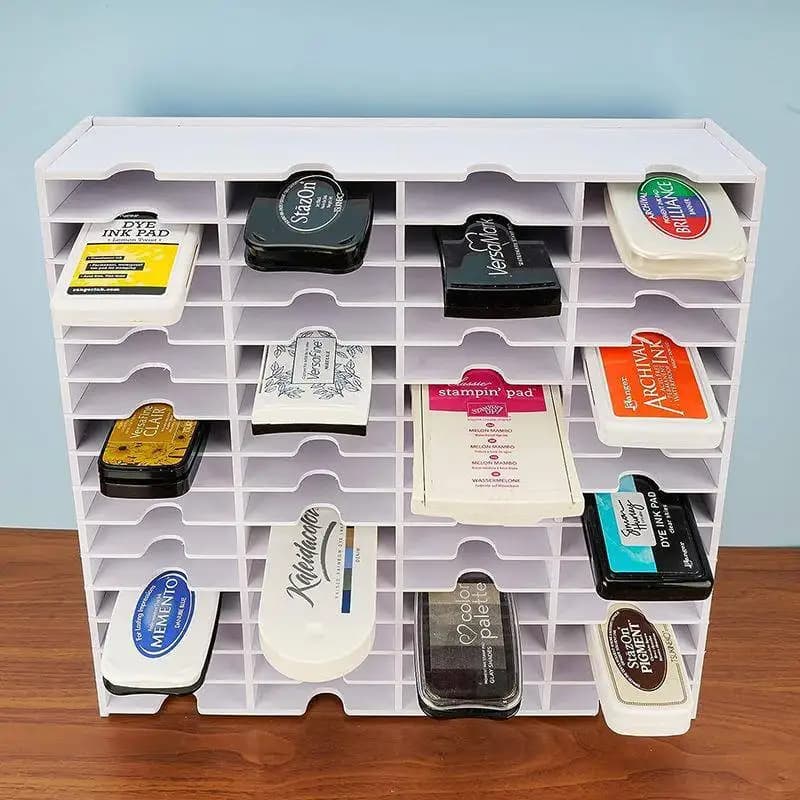 Desktop Seal Wax Stamp Platform Storage Box DVD Controller Storage Rack Mobile Phone Remote Control Storage Shelf Organizer