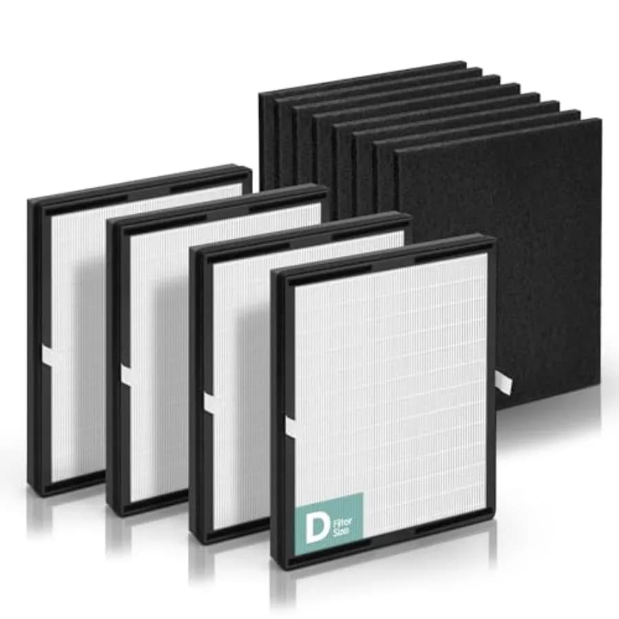 Filtro di ricambio per purificatore d'aria Idylis D per purificatore d'aria Filtrete e Idylis IAP-10-280 IAP10280 AC-2118 AC-2123 e Idylis Ai