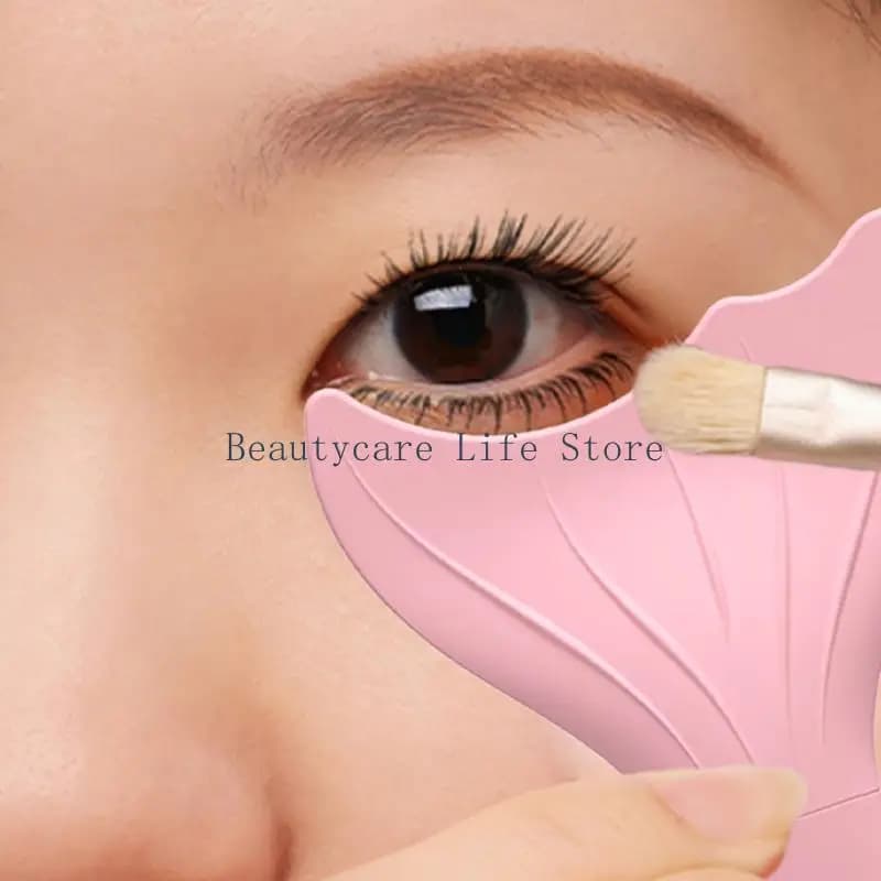 652C Mascara Shield protects eyelids from mascara Mess Ups Silicone Eyelash Pettine Silicone Eyelash Shield