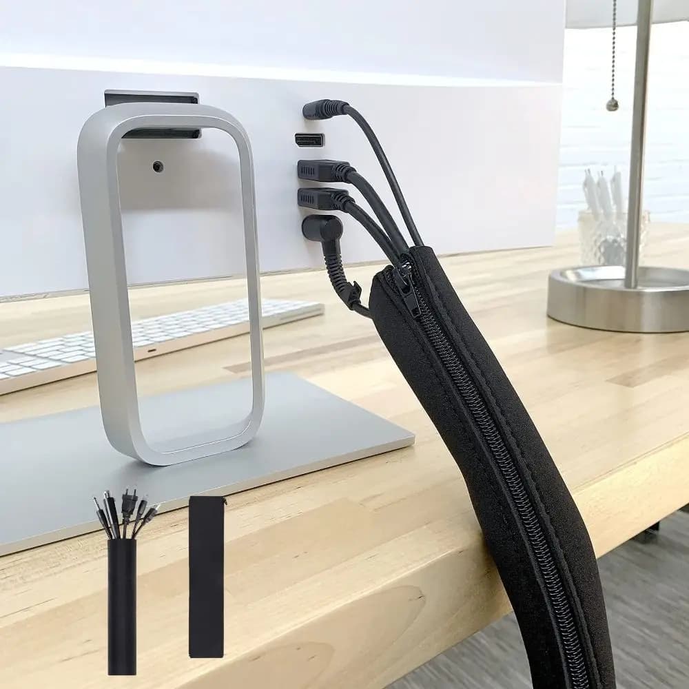 Data Cable Cable Management Sleeve Neoprene Computer Cable Wrapper Classification for PC Network Cable Organizer
