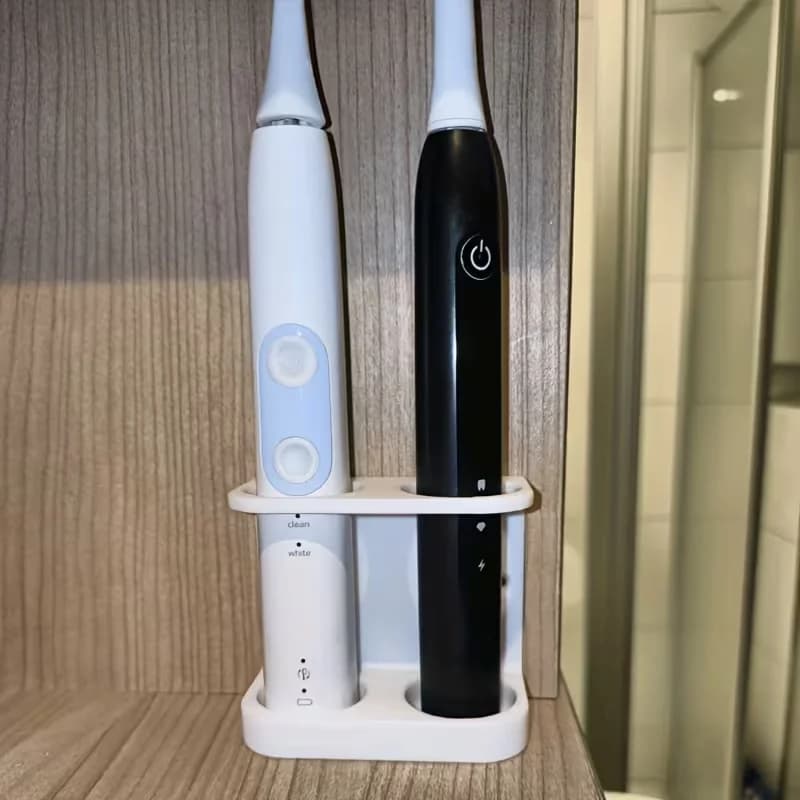 1pc Electric Toothbrush Holder And Charging Base For Oule Bio&Philips Sonicare Bathroom Toothbrush Toiletries Organizer