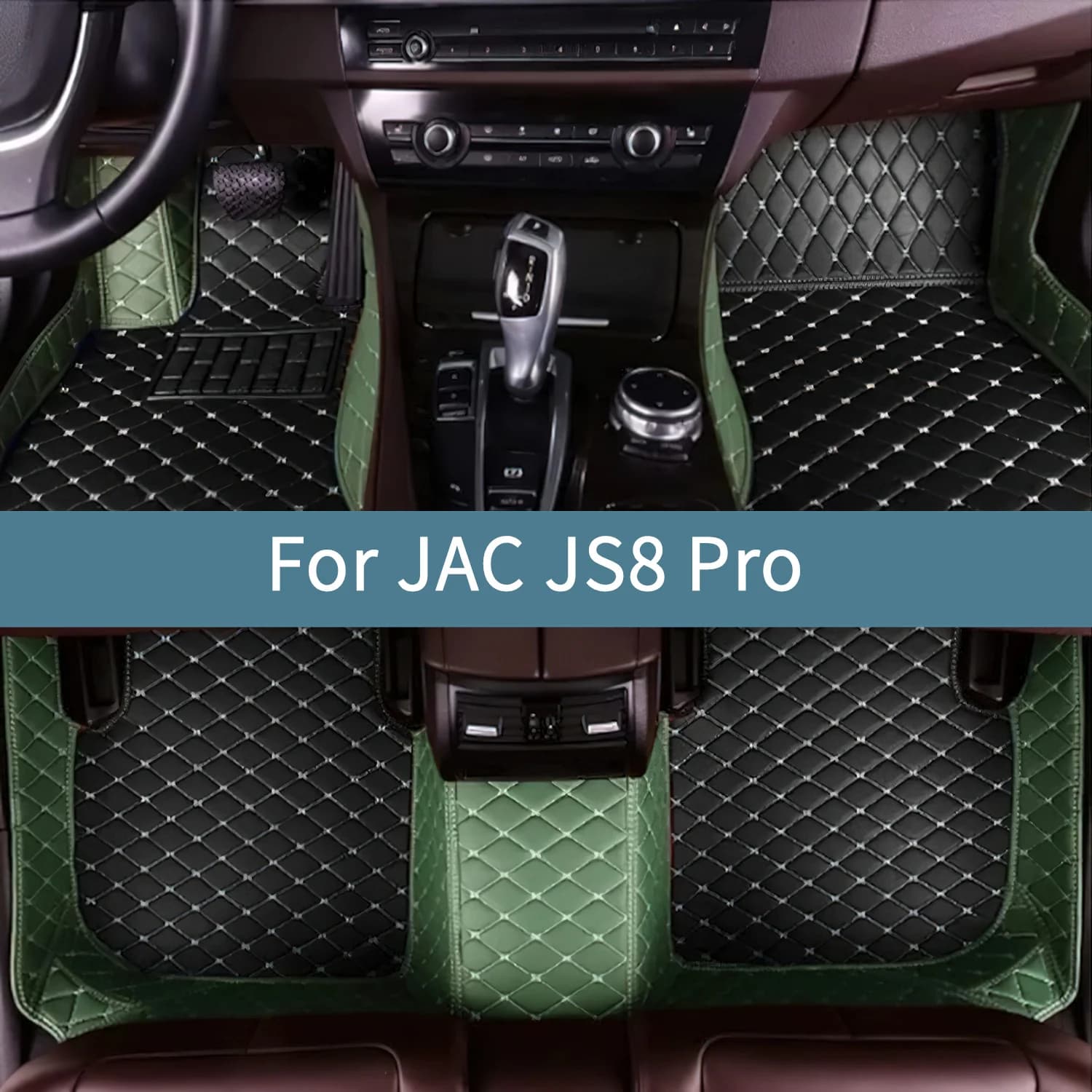 Tappetini auto per JAC JS8 Pro 2024 2025 2026 Tappetini per auto Set completo di accessori tappetini impermeabili