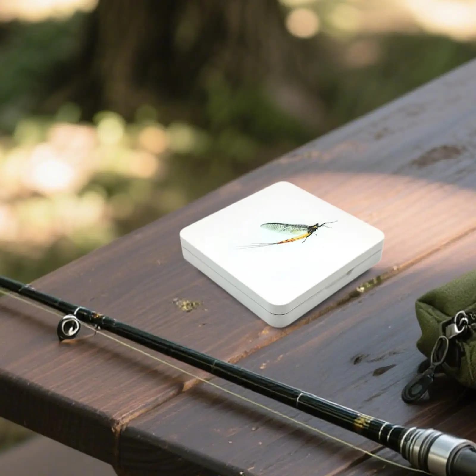 Fly Fishing Box Tackle Box Container Multifunctional Lightweight Equipment Fishing Lure Hook Storage Container for Freshwater