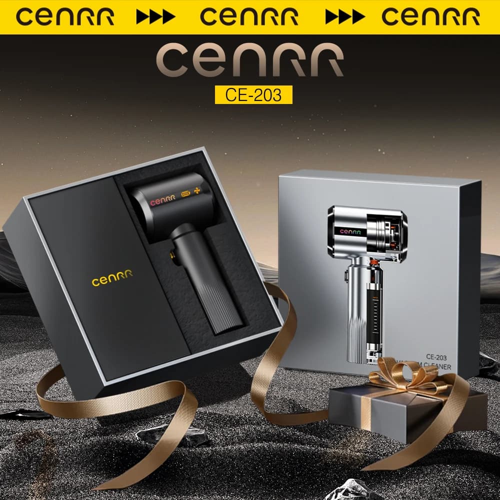 CENRR Nuovo Aspirapolvere per Auto Mini Potente Senza Fili Portatile per Elettrodomestici Regalo Ideale per la Pulizia dell'Auto