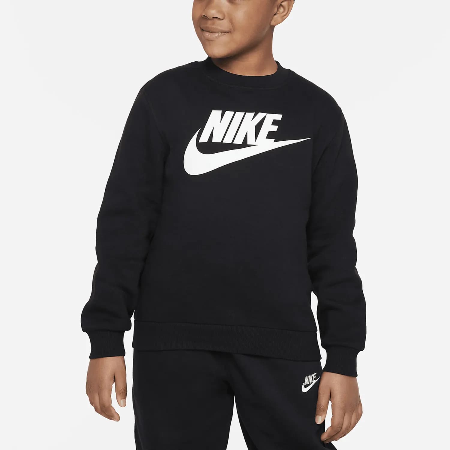 Nike 2023 FD2992-010 Men's casual print sweatshirt