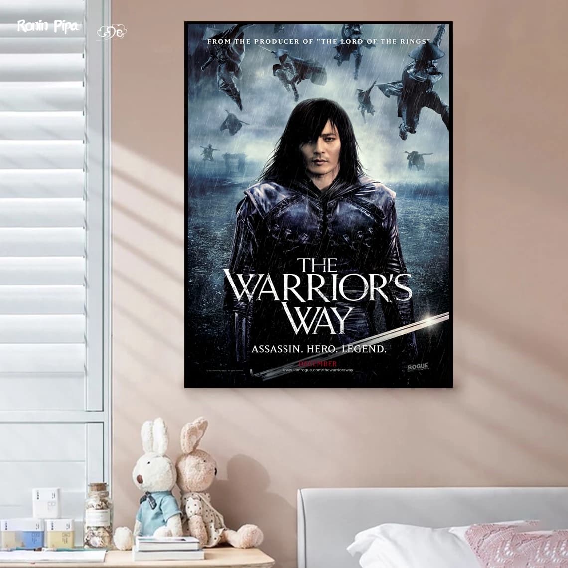 The Warrior's Way Movie Poster Stampa artistica su tela Pittura Immagini murali Soggiorno Decorazioni per la casa (senza cornice)