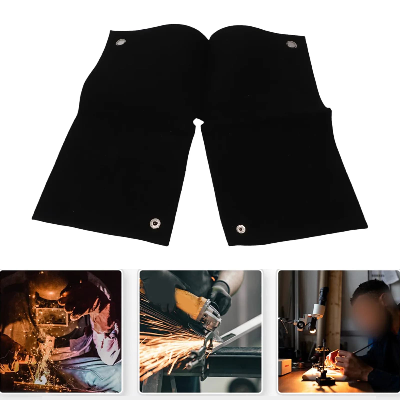 Better Adaptable To Narrow Spaces Welding Fire Protection Heat Welding Blanket Glass Fiber Blanket Free Your Hands
