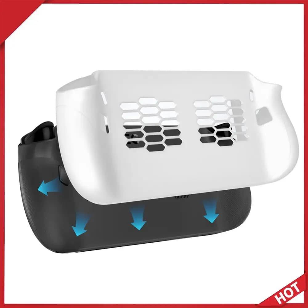 Custodia in Silicone Antigraffio per Console di Gioco Portatile, Protezione Antiurto per Legion Go S