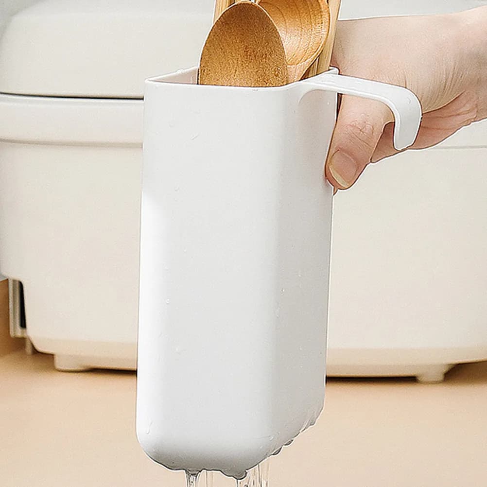 2 Pezzi Cestello per rifiuti da lavello compatto, appendibile, con scarico e portaoggetti, filtro per scarti alimentari da cucina