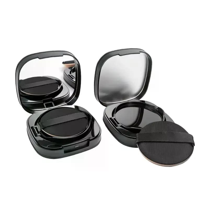 1Pcs Empty Air Cushion Case With Mirror And Sponge Puff Refillable BB Cream Container For DIY Makeup Travel Use