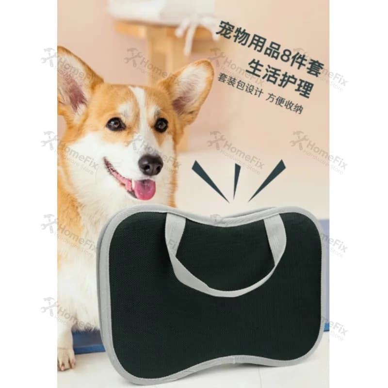 Pet Grooming Comb Set Cat Dog Beauty Scissors Hair Removal Needle Comb Bath Brush Pet Hair Care Tool