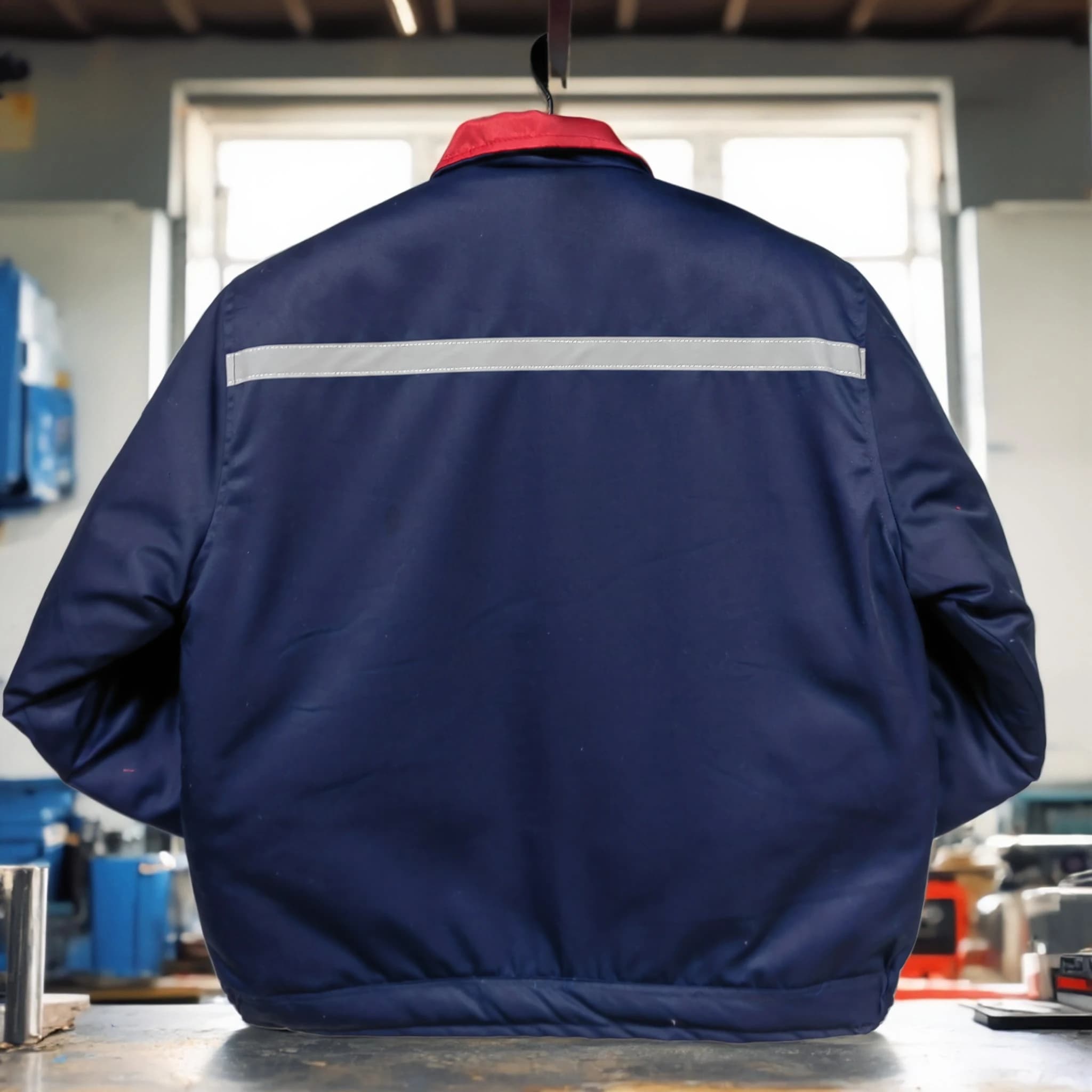 New Winter Work Jacket Padded in Cotton for Men, Resistant to Usura and Cold, Work Uniforms for Operates