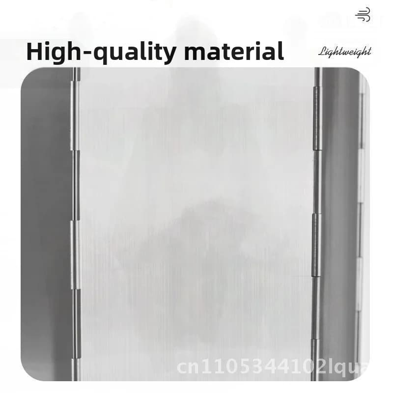 Outdoor Windproof camping stove plate Aluminum alloy windscreen board with Cass ring for magnetic case for gas stove protection