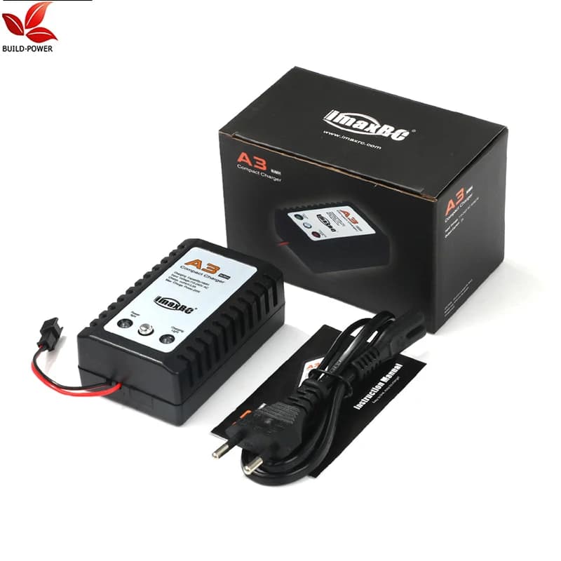 IMAX A3 Big Tamiya / Trx Plug / Small Tamiya / SM Plug Battery Charger 1-10S 20W Smart Charger for Rc Car Drone Airplane Boat