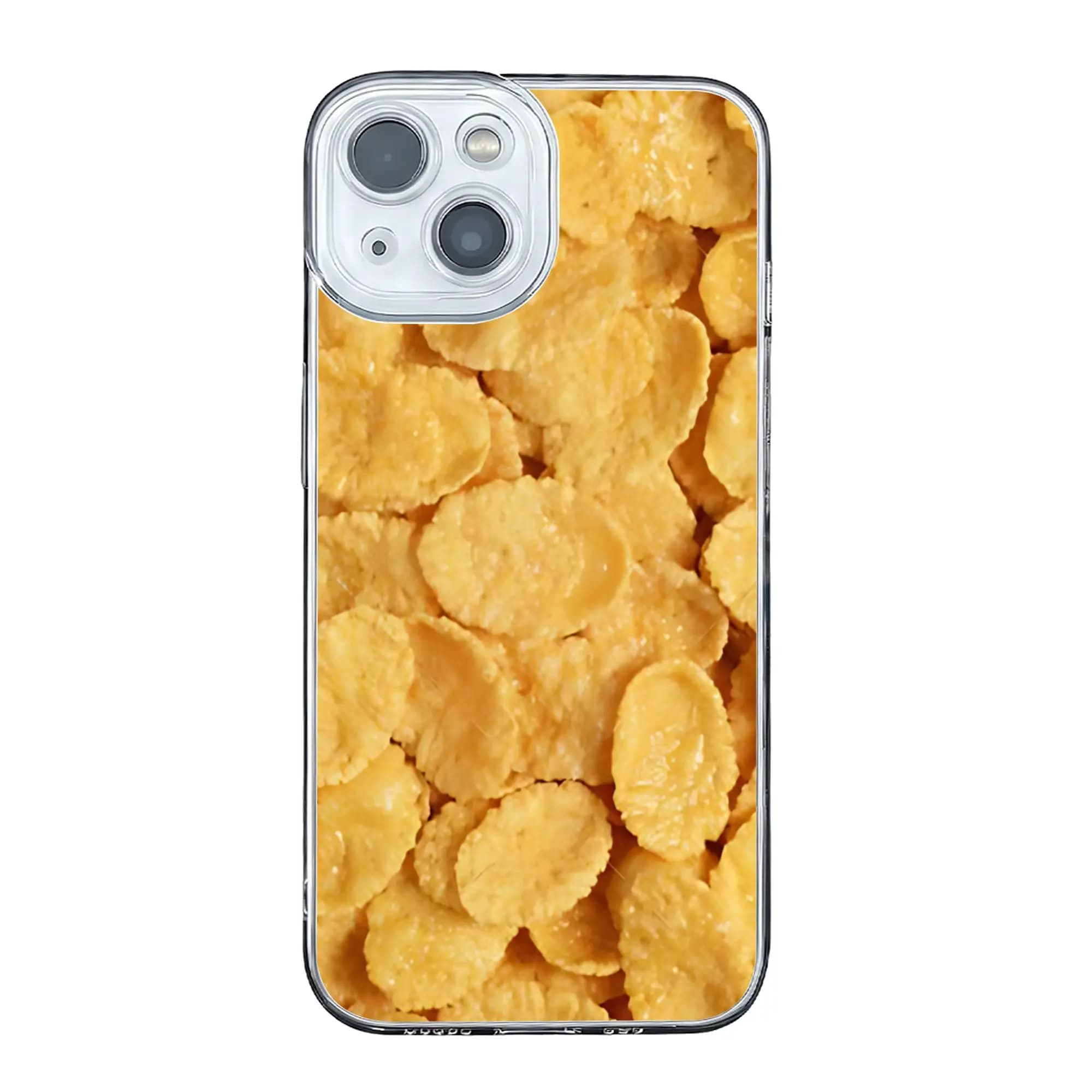 Cover anti-collisione Corn Flakes per iPhone 17 16 15 14 13 12 11 Pro Max