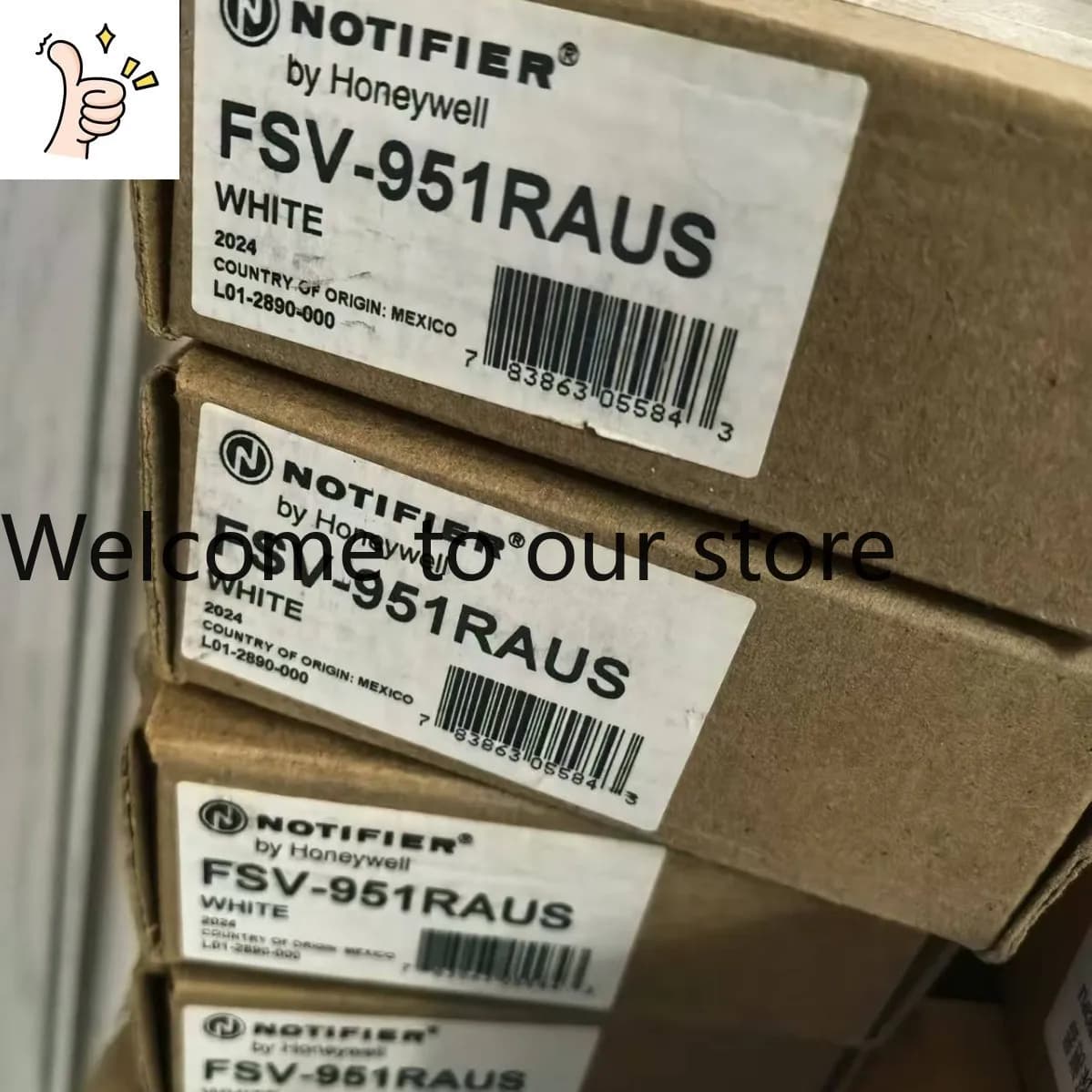 FSV-951RAUS Notifier Smoke Detector Original Genuine Fake One Penalty Ten