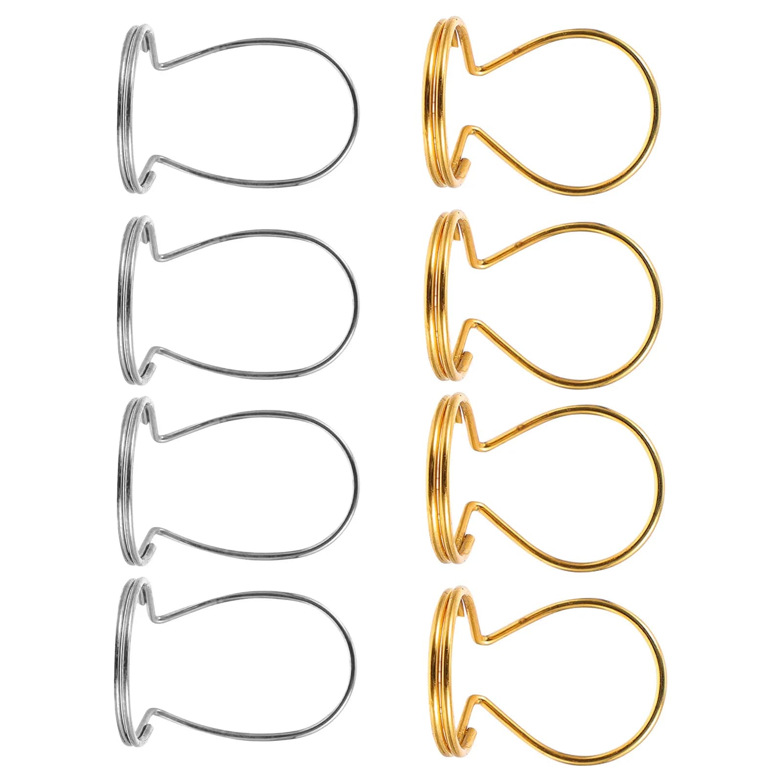 Set di 8 Plettri per Chitarra Compati e Confortevoli, Protezioni per Dita per Chitarra, Basso e Strumenti a Corda, Adatti ai Principianti
