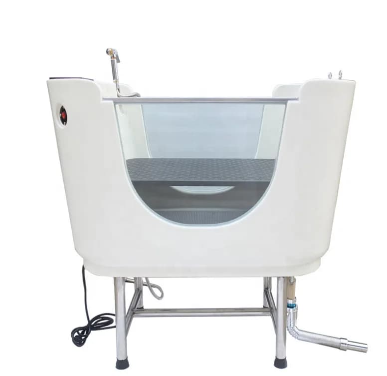 Hot Sale Pet Dog Cat Grooming Tub For Pet Grooming Salon Lightweight Pet Spa Bathtub With Bubbles Temperature Control