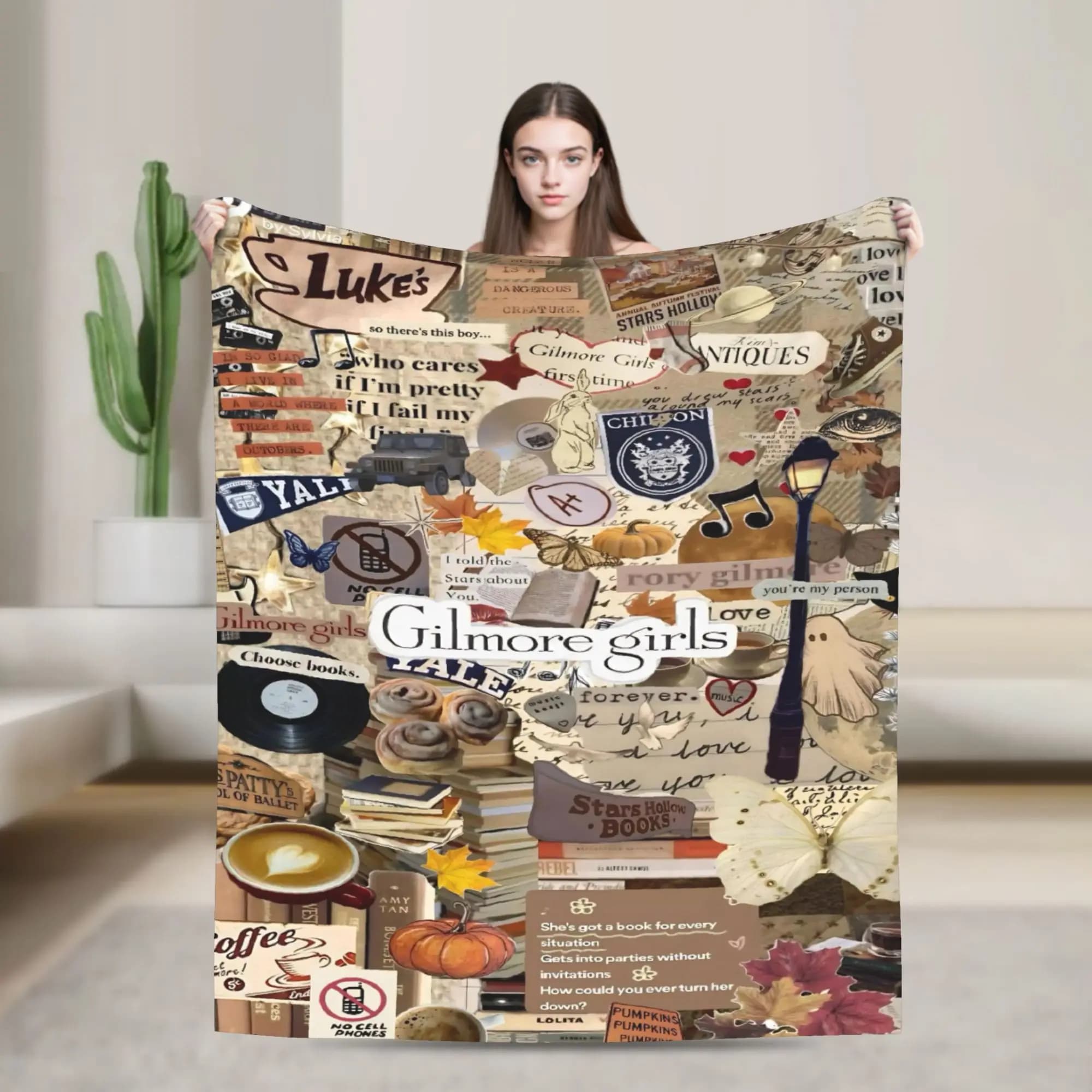Gilmore Girls TV Show Blanket Camping Flannel Bedding Throws For Bedroom Warm Soft Custom Quality Bedspread Birthday Present