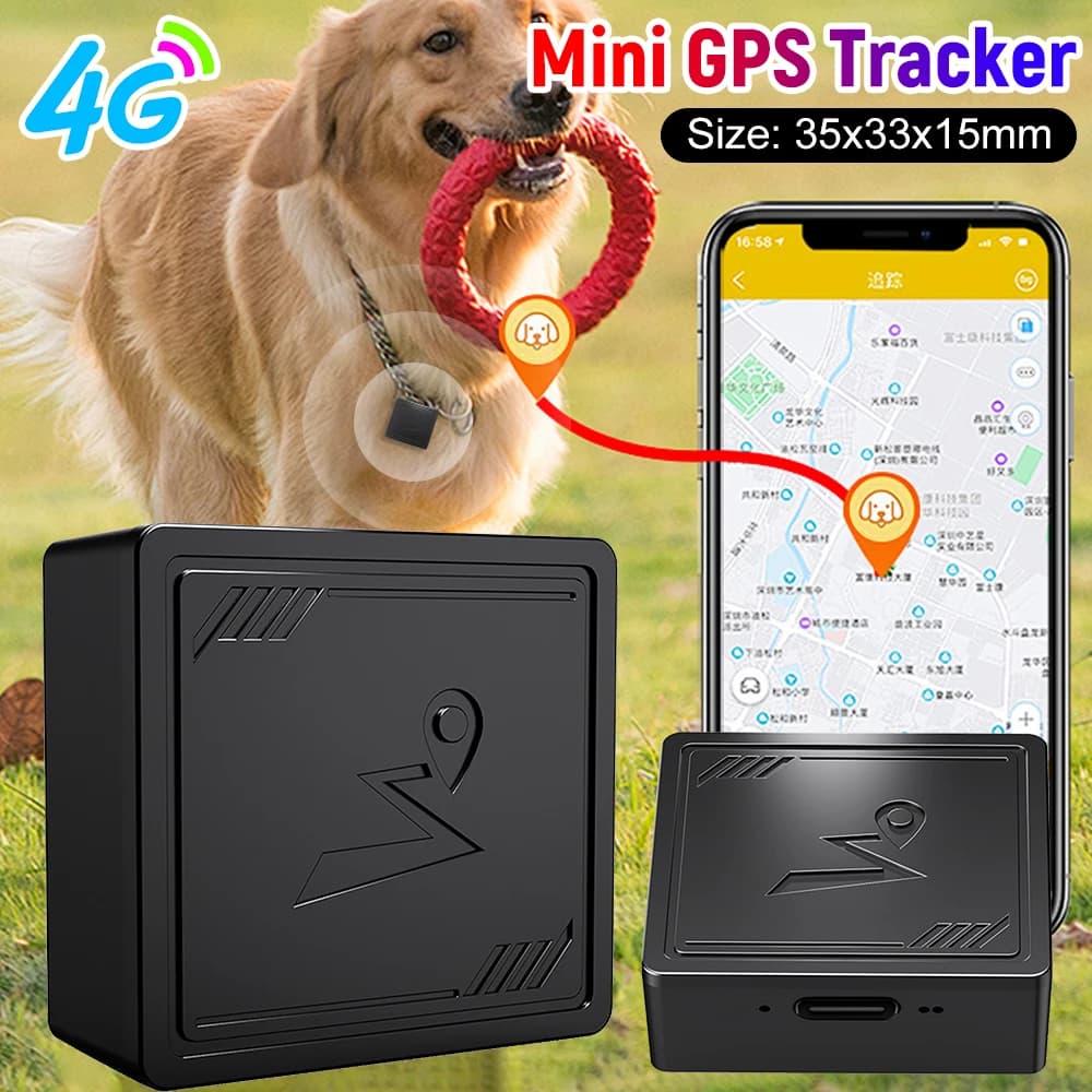 Mini Localizzatore GPS per Auto, Tracciamento di Animali Domestici, Portafogli, Valigie, Dispositivo Anti-Smarrimento, Piccolo Posizionatore GPS Portatile