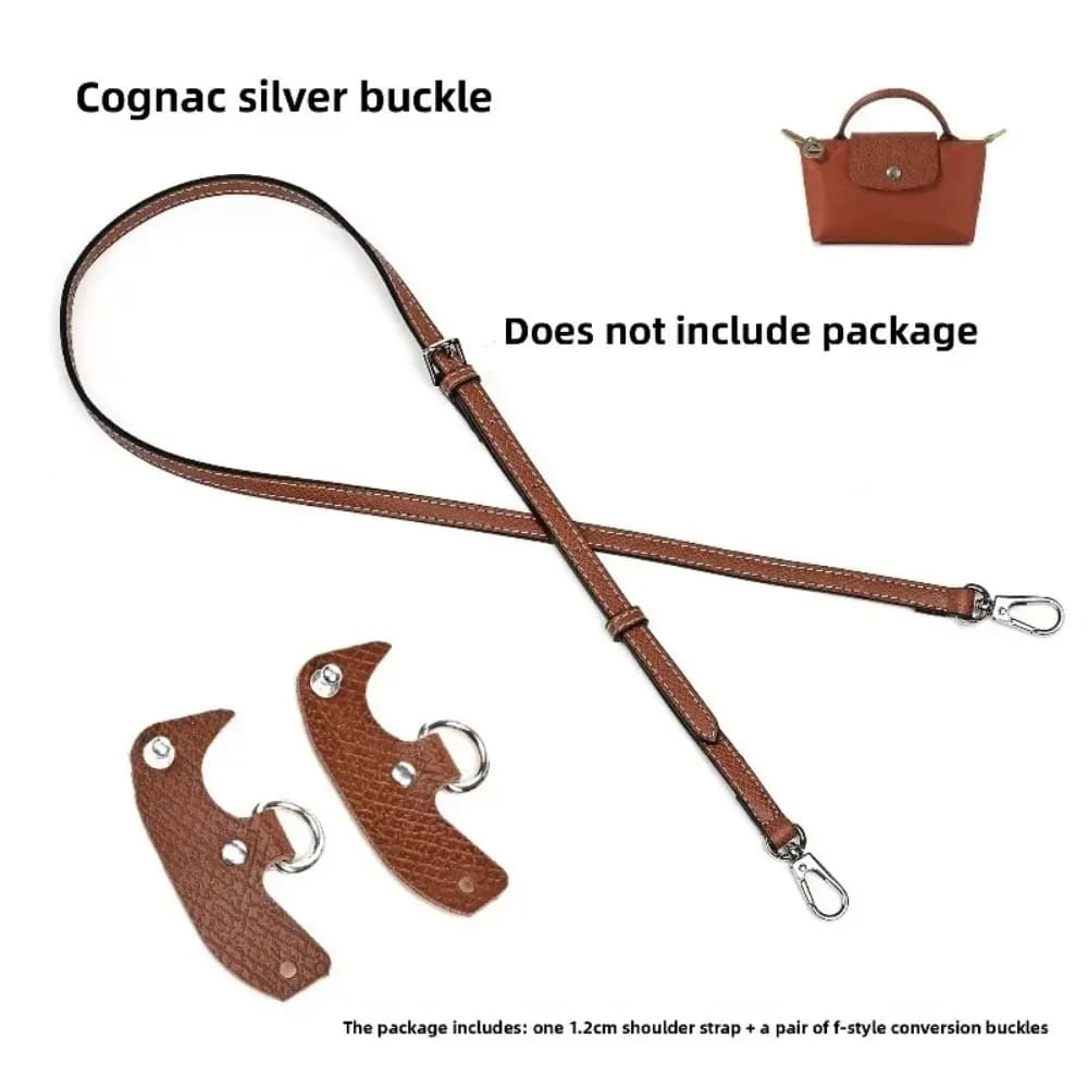 Nuovissima Tracolla Mini per Borsa, Senza Foratura, con Fibbia in Pelle, Accessori Hardware per Modifica Tracolla Longxiang