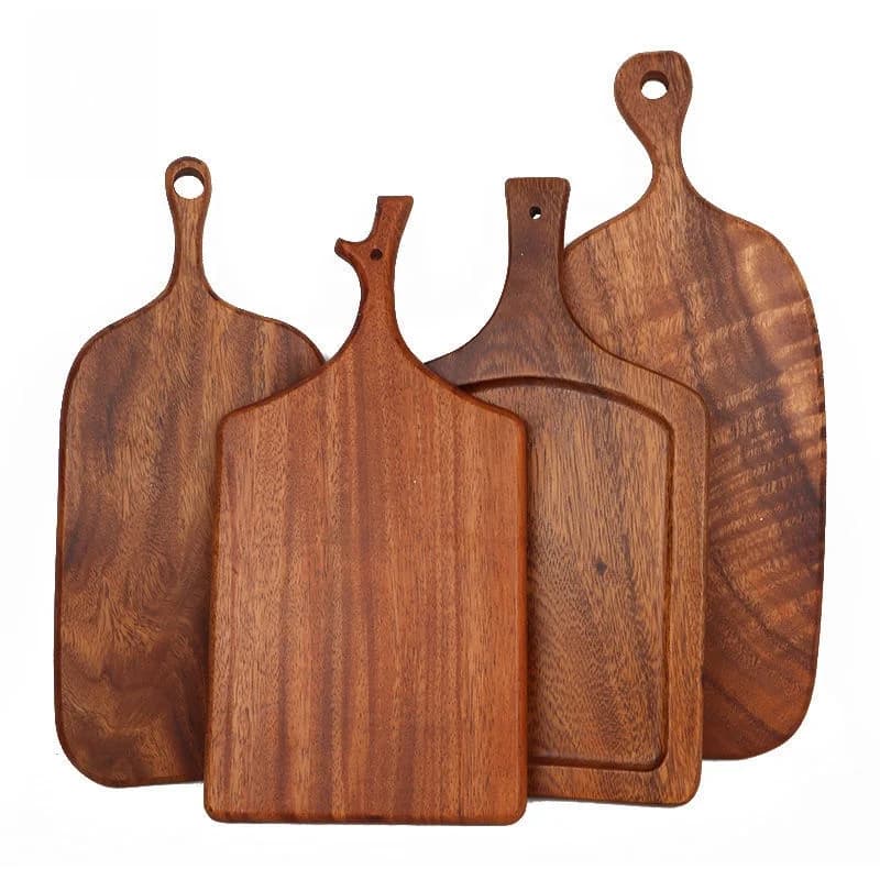 Tagliere per Frutta Piccolo, Rettangolare in Legno, Utensile da Cucina per Casa, per Bambini, Tagliapizza, Tagliapane, Tagliacarne