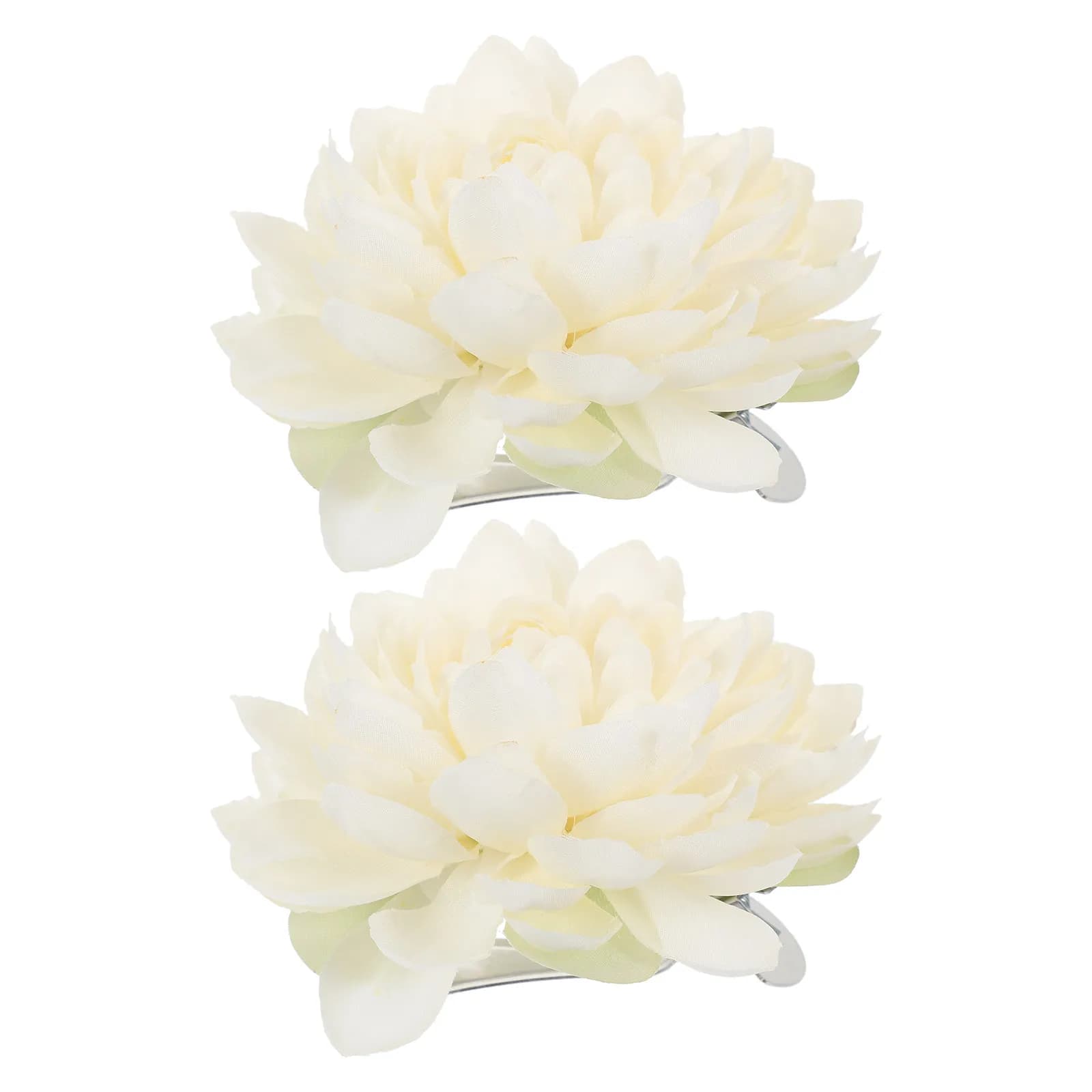 2Pcs Curtain Flower Buckle Clips Tiebacks Decorative Curtain Binding Buckles Creative Floral Design for Home Drapery