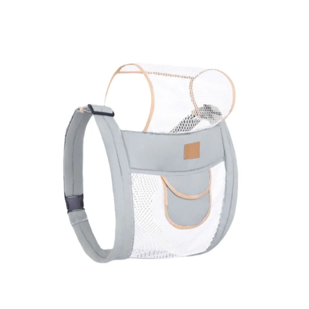 Ergonomic Baby Carrier Breathable Cross Straps Infant Backpacks Holder Double-sided Head Support Net Newborn Sling Wrap Mom