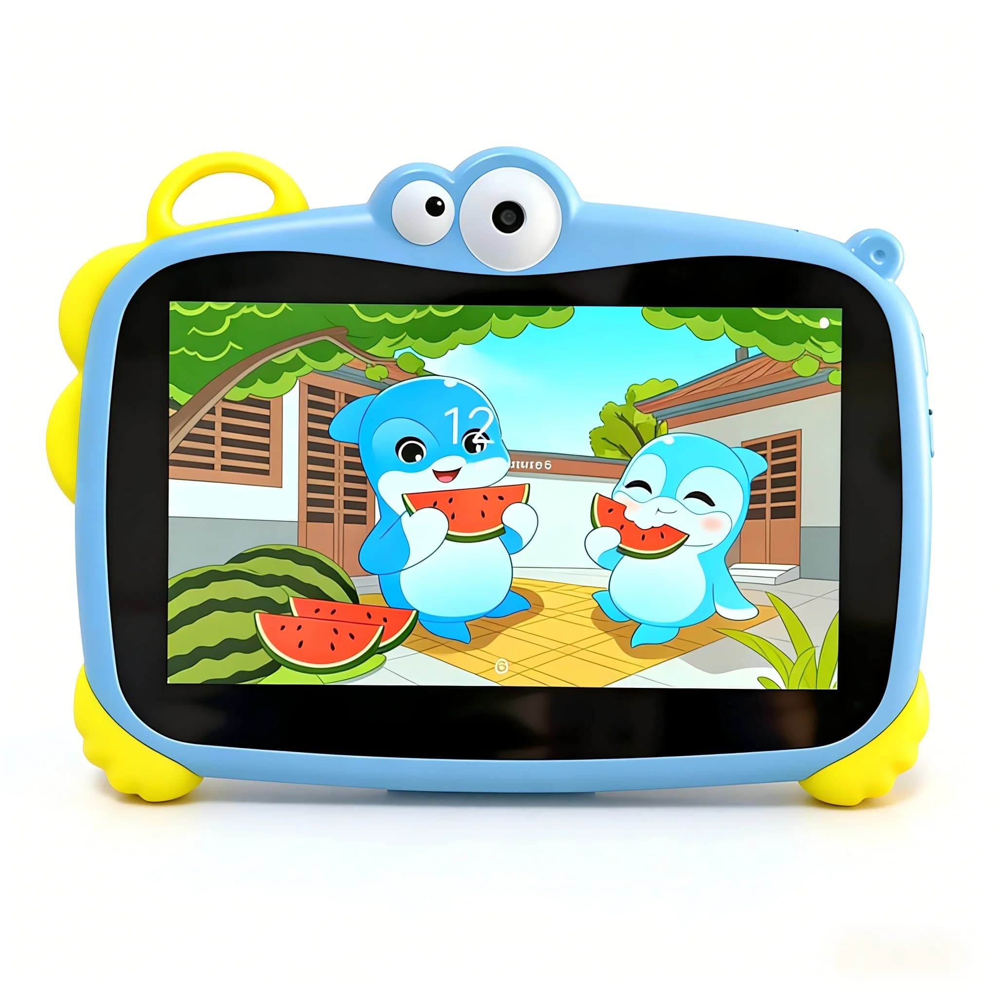 Tablet per Bambini da 7 Pollici, Quad Core 4GB/64GB, WiFi, Bluetooth, Software Educativo, WiFi 5G, Batteria da 4000mAh
