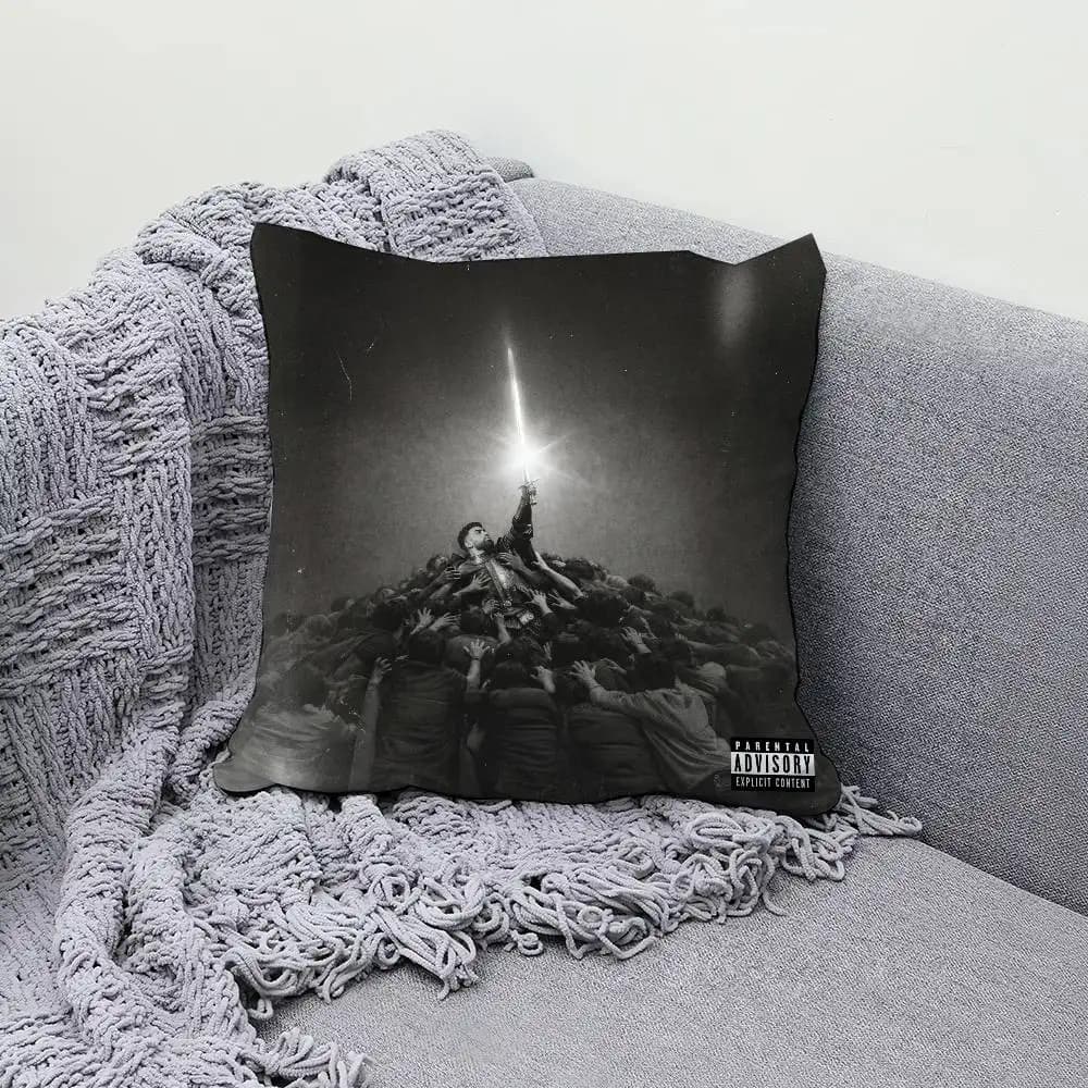 Jay W-Wheeler La Voz Favorita 30x30cm 45x45cm Pillow Case Decor Protective Covers Comfortable Soft For Sofa Living Room Home Off