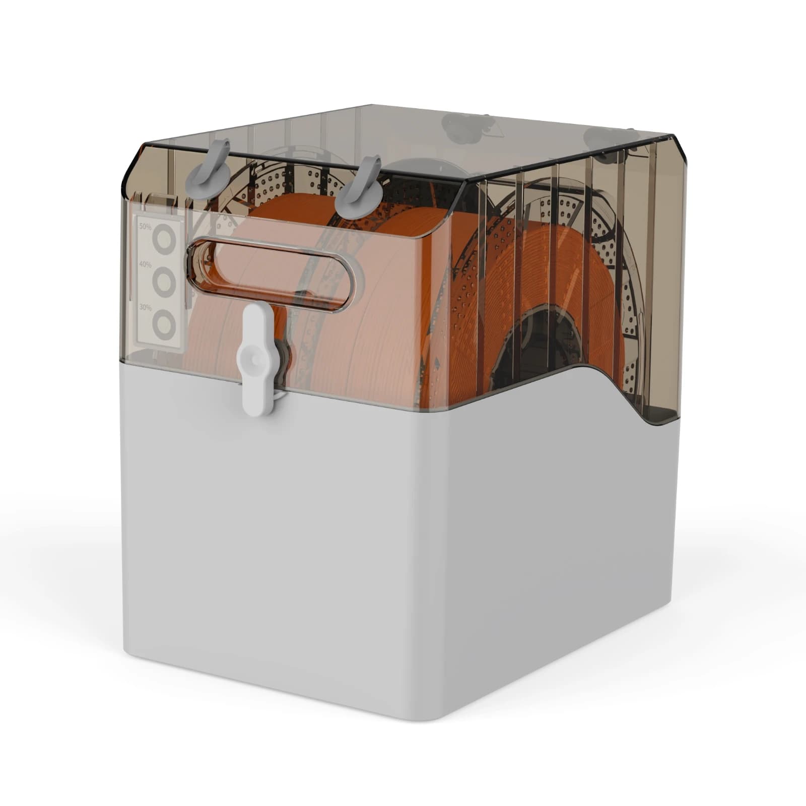 Scatola portaoggetti per filamenti Chitu Systems E1 per filamenti da 1,75 mm 2 rotoli per accessori per la stampa 3D PLA PETG ABS TPU