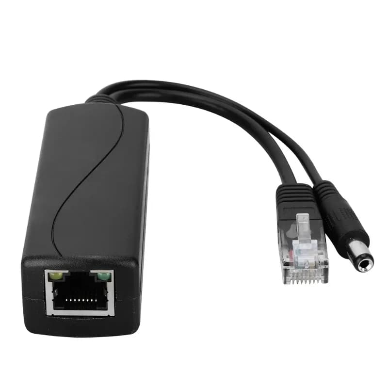 Splitter PoE Gigabit 2-piece Micro USB/Type-C/DC Power over Ethernet for IP/Raspberry PI/sensecap/Bobcat camera