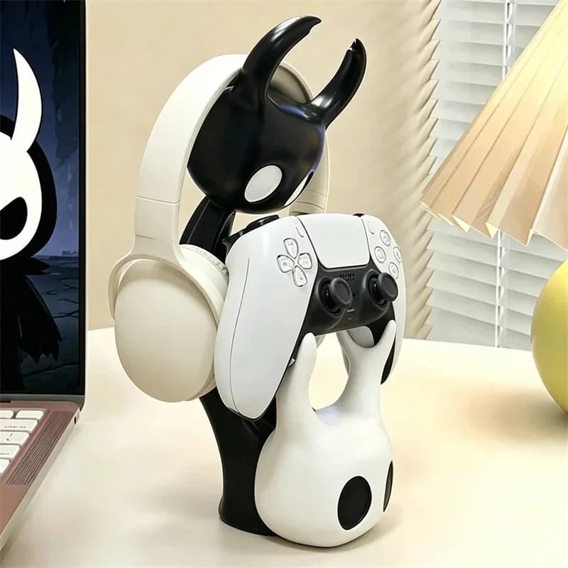 Cute Cartoon Hollowed Knights Universal Controller Holder Game Controller Stand Base Headphone Stand For Gamers Birthday Gift