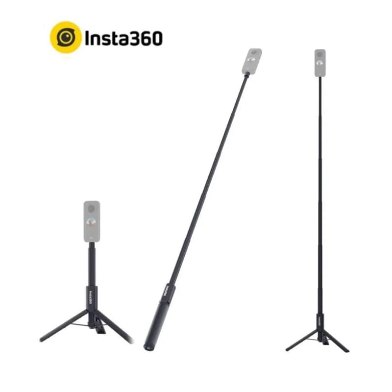Bastone selfie invisibile 2 in 1 Insta360 + treppiede per X5 X4 Ace Pro/X3 / ONE X2 / ONE RS / R / GO 3/GO 2 Accessori originali