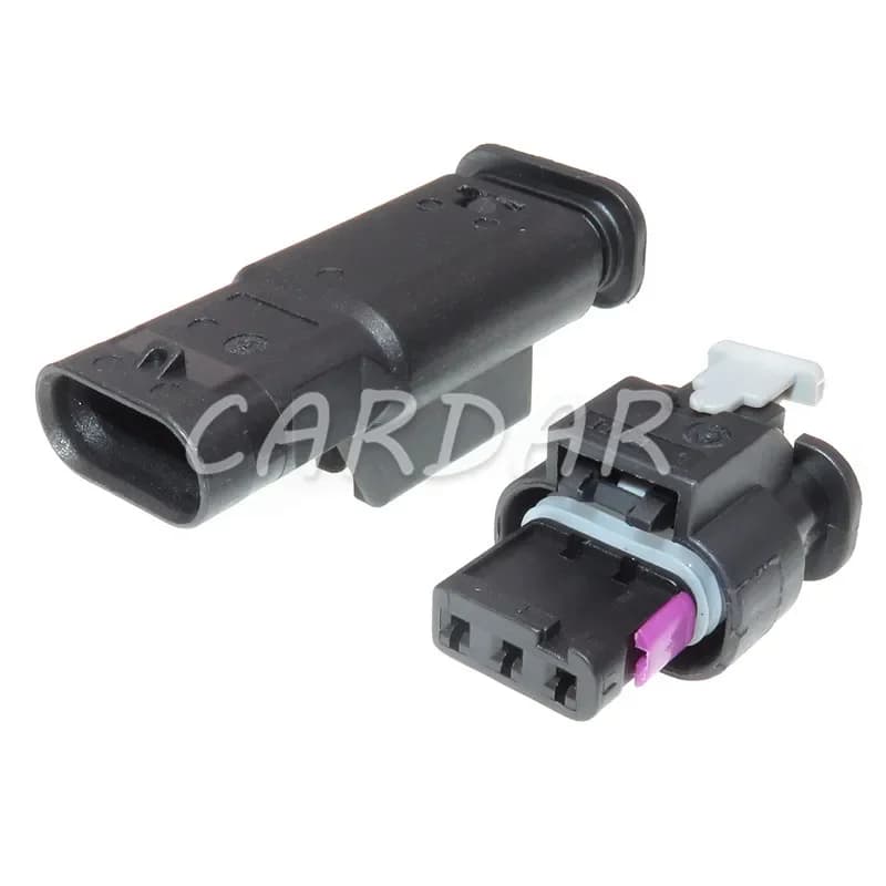 Connettore impermeabile Tyco AMP a 3 pin 1718653-1 4F0 973 703 2-1718652-3 1-1718644-1 per radar di retromarcia auto, gruppo AC 4F0973703 per VW
