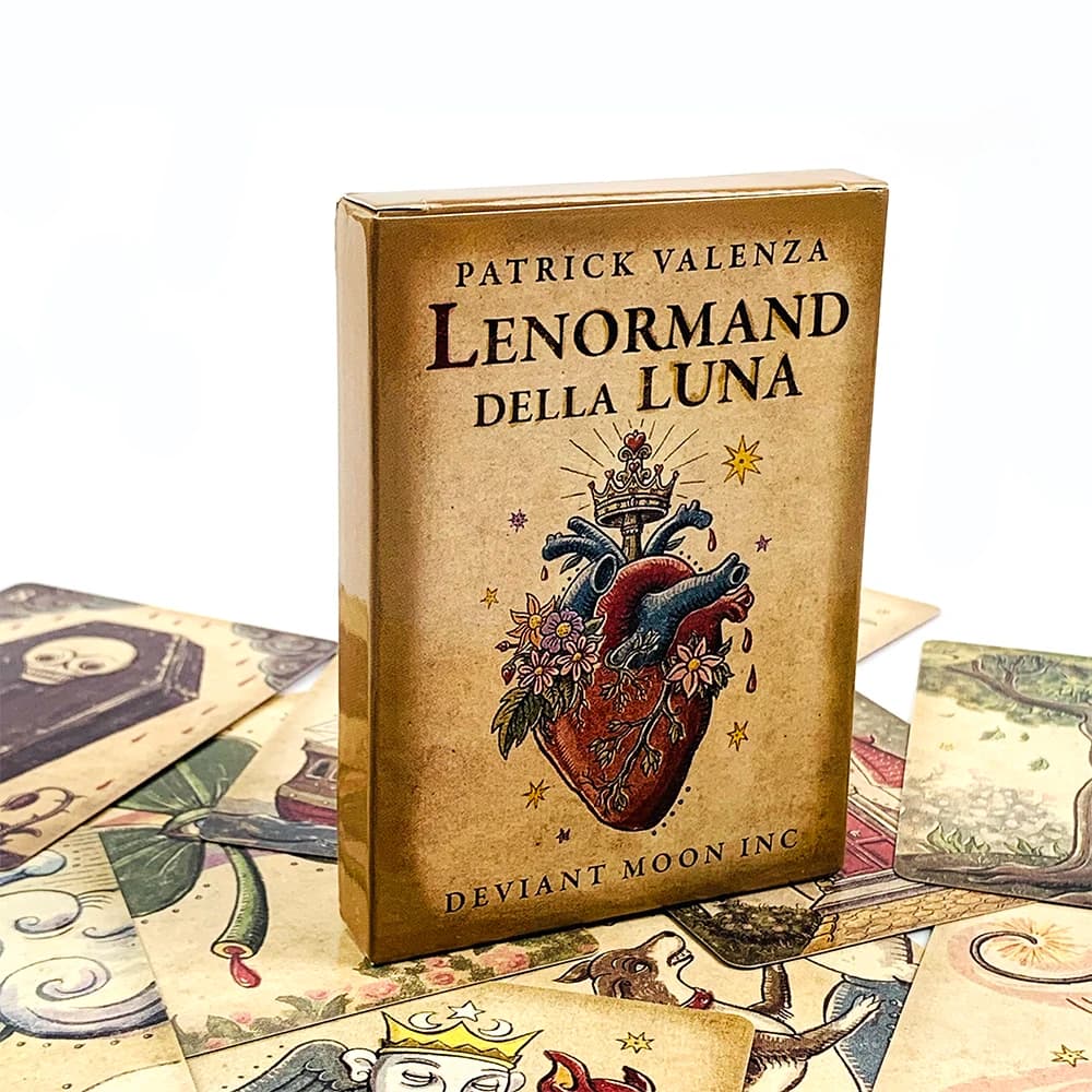 Hot-selling Lenormand Della Luna Tarot Deck A 36Pcs Fate Divination Oracle Cards Party Entertainment Board Game