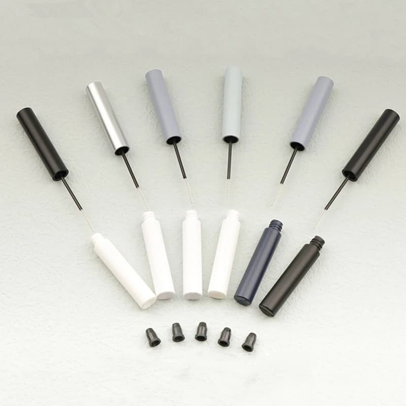 100 pcs 5 ml Brush Super Fine Mascara Tube Empty Bottle Brush Mascara Eyeliner Refill Bottle Cosmetic Container