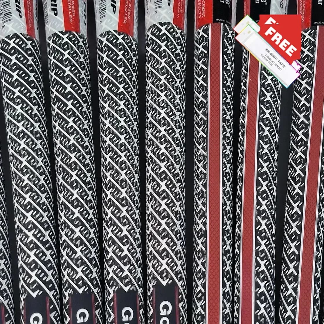 Kit di Impugnature per Mazze da Golf Free13ps Tape Z-Grip, Misura Media, per Ferri, Legni e Putter, Design Standard con Z Ridge