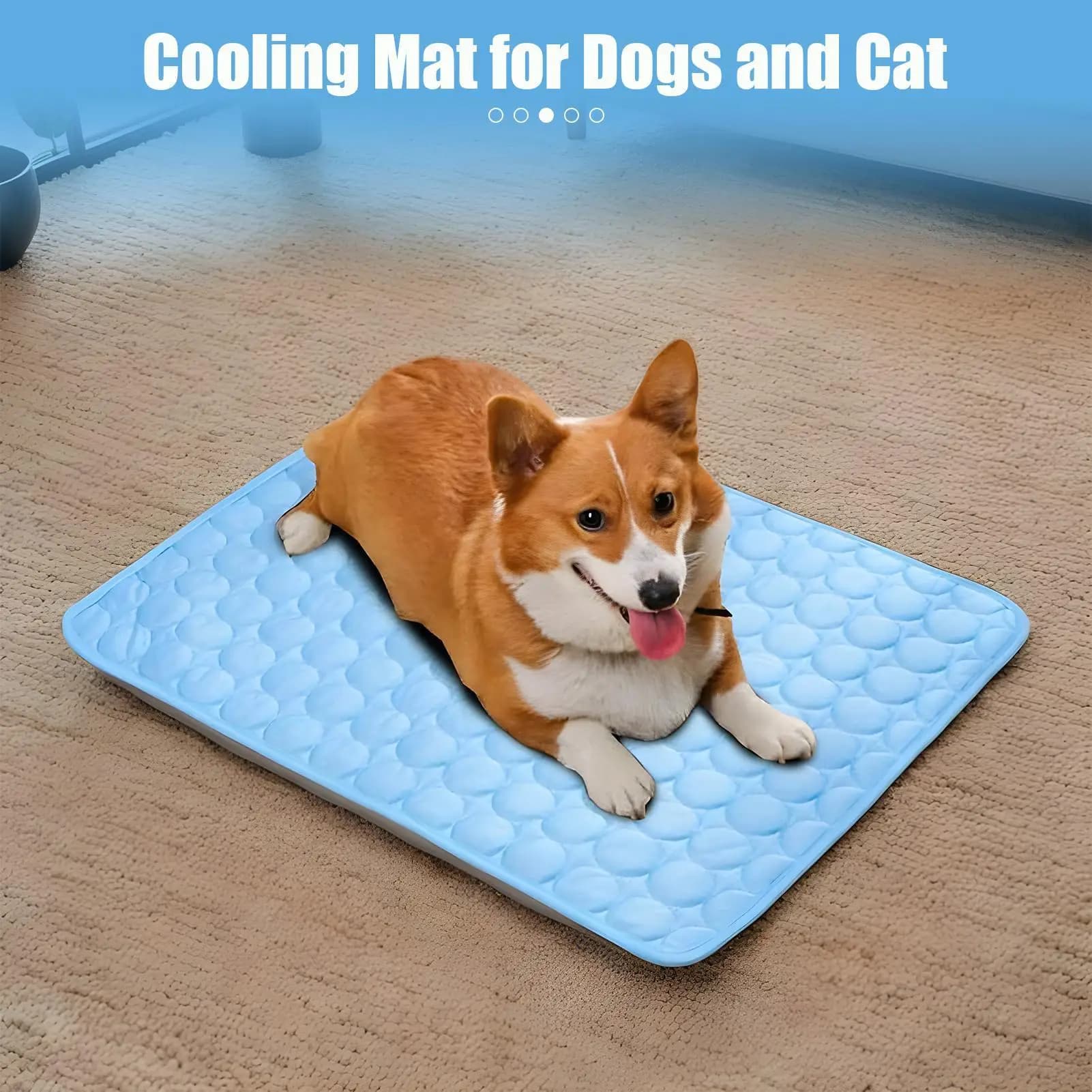1pcs Pet Ice Mats Summer Cat Dog Sofa Nest Bed Cooling Sleeping Pad For Small Dogs Pets Durable Sofa Cooling Pad Blanket