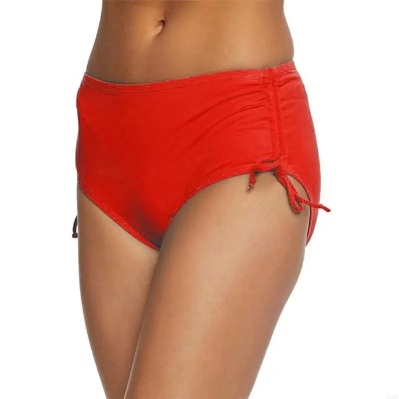 340F Fashionable Women Swim Briefs Drawstring Swimming Briefs Underwear Sport Swimsuit Triangular Beach Swimming Shorts