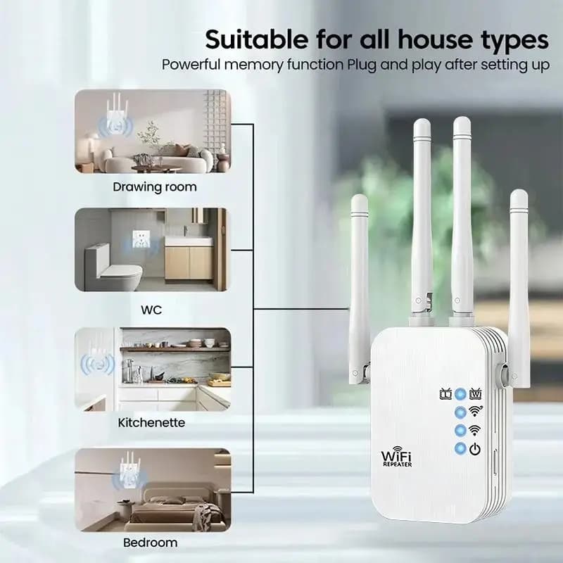 Hot WALRAM 300Mbps Wireless WiFi Repeater 2.4G Signal Router 802.11N Long Range Wireless WiFi Extender Amplifier WIFI Booster