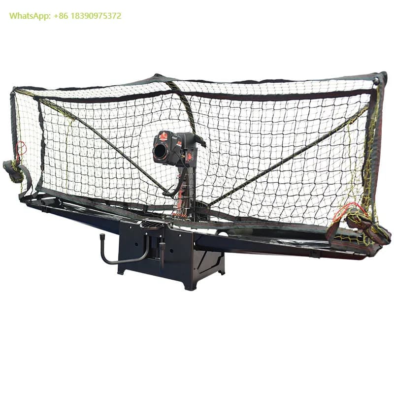 Robot per Palline da Ping Pong Multi Spin Pro Program 2050, Macchina Oscillante per Allenamento Tennis da Tavolo