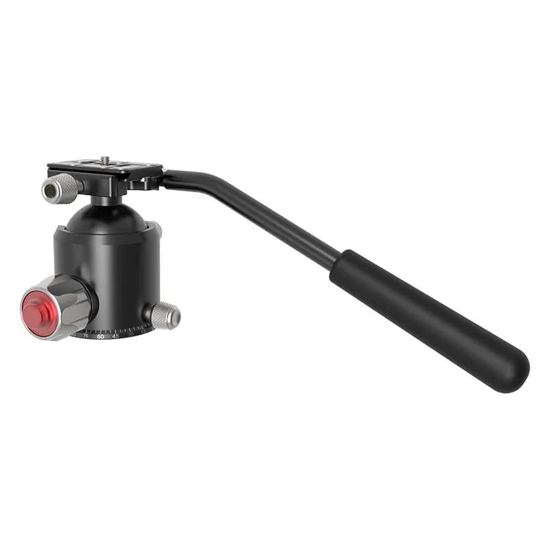 Nuovo supporto per testa a sfera per treppiede per fotocamera con smorzamento grande diametro 55 mm per treppiede