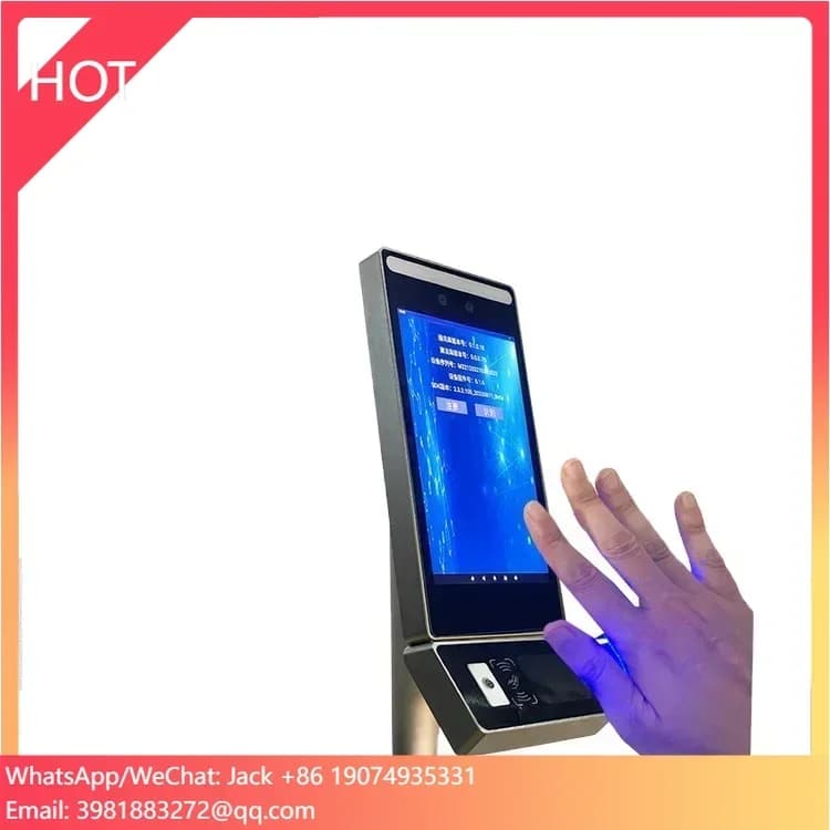 NUOVO Lettore di Schede NFC Economico con Riconoscimento Vene Palmari e Scanner QR per Sistema di Controllo Accessi e Rilevamento Presenze