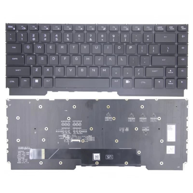 Nuova Tastiera Meccanica USA con Retroilluminazione RGB per Dell Alienware M15 R7, M15 R6, M15 R5