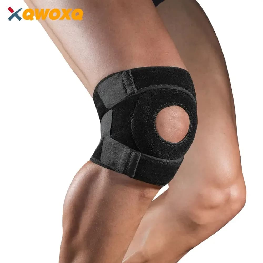 1 pezzo di ginocchiera rotulea per dolore alle gambe, tutore per compressione di supporto per ginocchio per dolore e supporto per artrite, ginocchiera per allenamento